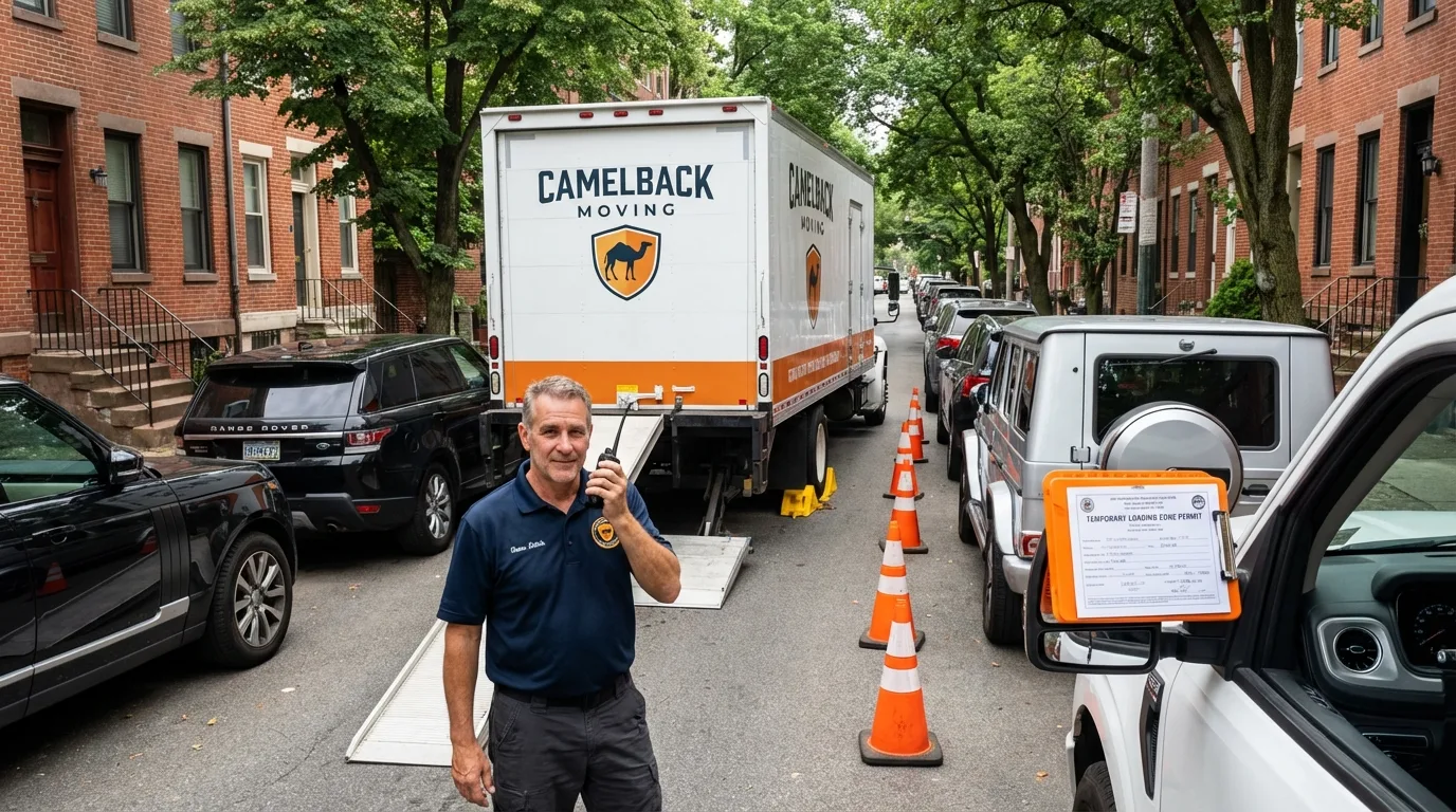 City street loading permit setup in Dublin, NH